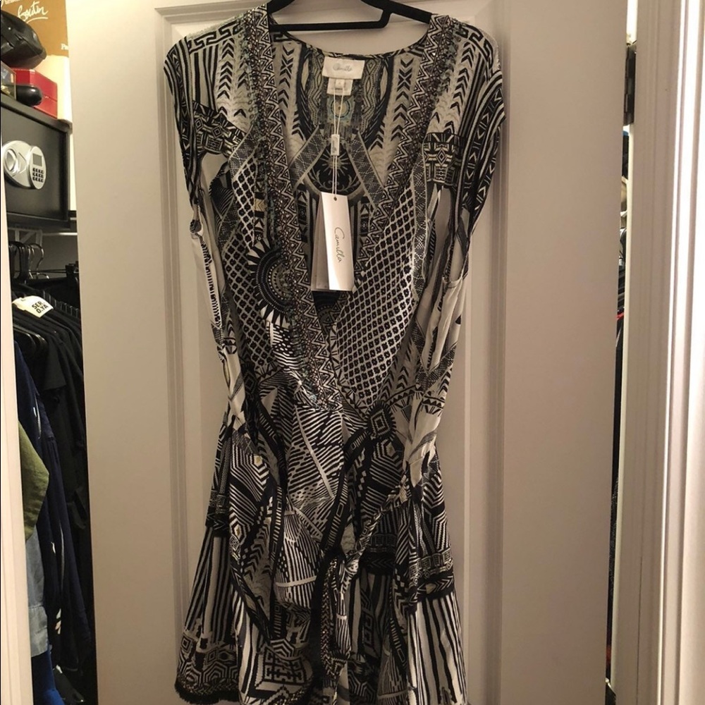 NWT Camilla printed play suit M